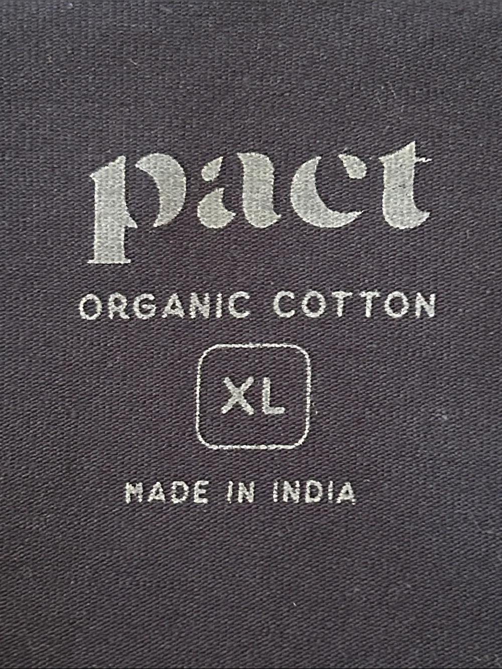 Pact Organic Cotton Luxe Signature Swing Cardigan Navy Blue Size XL New NWT